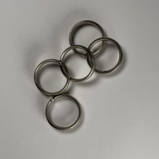 Žiedai karnizui 16mm MASSIV nikelio