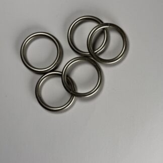 Žiedai karnizui 16/19mm nikelio