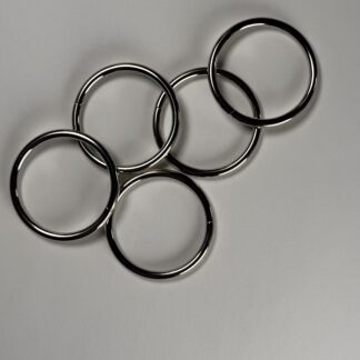 Žiedai karnizui 25mm STAL